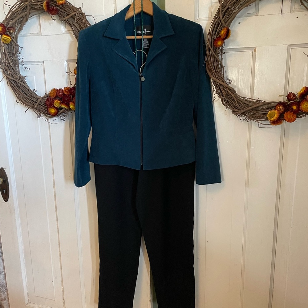Positive Attitude Jacket and Pants Petite Size 12P